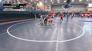 107 lbs Champ. Round 1 - Bella Payes, Klein Forest vs Dannielle Sizelove, Conroe The Woodlands