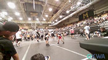 43 lbs Quarterfinal - Talen Neumann, Carl Albert vs Trinity Collins, Standfast