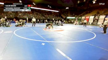 126 Class 4 lbs Quarterfinal - Calum Brown, Lafayette (Wildwood) vs Nathaniel Provost, Ft. Zumwalt North