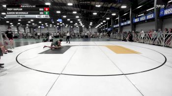 142 lbs Rr Rnd 1 - Troy Kaplan, Broad Axe Green vs Aaron McDonald, Great Bridge Wrestling Club