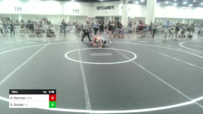 78 lbs Final - Aaron Ramirez, Monster Garage vs Seth Sobaje, The Empire