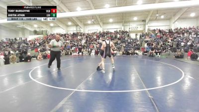 144B lbs Champ. Rd Of 64 - Justin Atkin, Lehi vs Toby Burgoyne, Viewmont