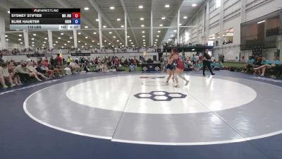115 lbs Sydney Stifter, Missouri vs Elise Haueter, Georgia