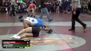 170 lbs Quarterfinal - Kayden Romero, Desert Ridge vs Sunni Motas, Rancho Bernardo