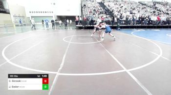 165-I lbs Round Of 16 - Cory Skroski, Voorhees Middle School vs Jesse Seder, Mac Arthur