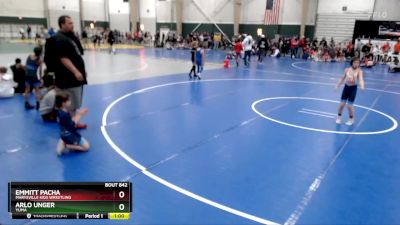 82 lbs Semifinal - Arlo Unger, Yuma vs Emmitt Pacha, Marysville Kids Wrestling