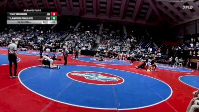 3A-190 lbs Semifinal - Cap Benson, Jefferson vs Landon Phillips, Northwest Whitfield High