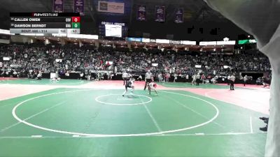 114 lbs Cons. Round 2 - Callen Owen, COV3 vs Dawson Berndt, Unattached