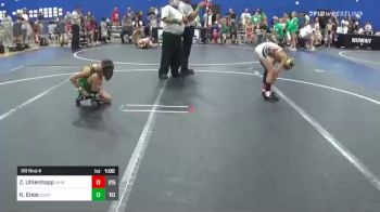 70 lbs Rr Rnd 4 - Zion Uhlenhopp, Iowa Hammers Blue vs Kai Enos, G2 Red