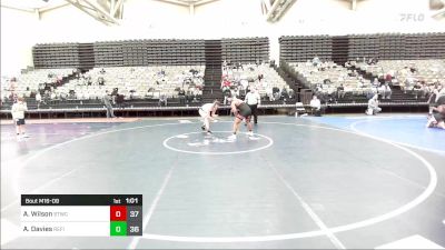 211 lbs Rr Rnd 9 - Aiden Wilson, Shore Thing Wave vs Aiden Davies, Refinery Wrestling Youth