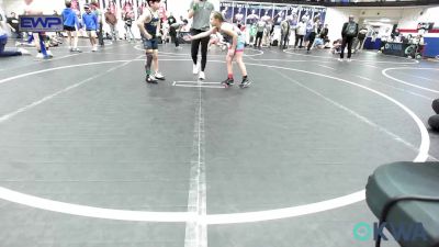 80 lbs Quarterfinal - Jaxsyn James, Norman Grappling Club vs Mason McDaniel, Chickasha Youth Wrestling