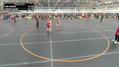 138 lbs Cons. Round 5 - Tristan Collier, Unattached vs Carl Nihranz, Wrestling University