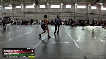 165 lbs Round 2 - Geno DelVecchio, Unattached vs D`Marion Erlenbeck, Clio High School