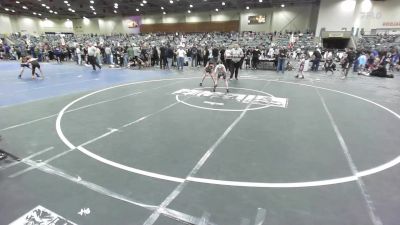 61 lbs Consi Of 8 #2 - Jack Shaw, Carson Valley Wildcats vs Daniel Zarate, Swamp Monsters WC