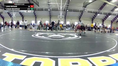 165 lbs Cons. Round 3 - John Watson, Gannon University vs Logan Bechtold, St. Vincent