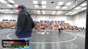 197 lbs Semifinal - Callan Ivy, Chabot College vs Rayhan Jaleel, Santa Rosa College