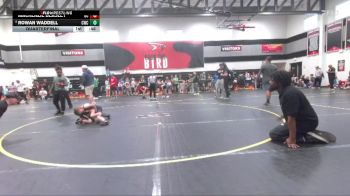 50 lbs Quarterfinal - Mackenzie Beasley, Goose Creek vs Rowan Waddell, Cobra Wrestling Club