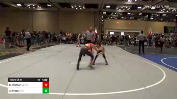 82 lbs Round Of 16 - Kevin Watson Jr, Silver Valley Wrestling vs Aaron Meza, Sunkist Kids/Monster Garage