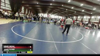 80 lbs Semifinal - James Oliver, Westlake vs Henry Bryan, Delta Wrestling Club