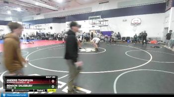 190 lbs Quarterfinal - Anders Thompson, Flathead (Kalispell) vs Benson Salisbury, Pasco