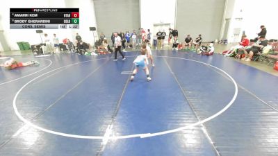 106 lbs Cons. Semis - Amarri Kem, Utah vs Brody Gherardini, Colorado