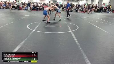 105 lbs Round 5 (8 Team) - Kyle Baker, 84 Athletes vs Bryson Galofaro, Terps East Coast Elite