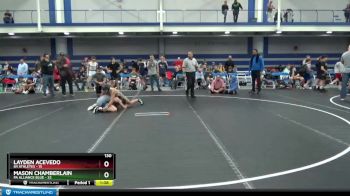 130 lbs Round 2 (8 Team) - Mason Chamberlain, PA Alliance Blue vs Layden Acevedo, 84 Athletes