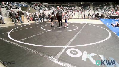 49 lbs Round Of 32 - Greyson Campbell, Victory Youth Wrestling vs Mason Wakefield, Keystone Wrestling Club