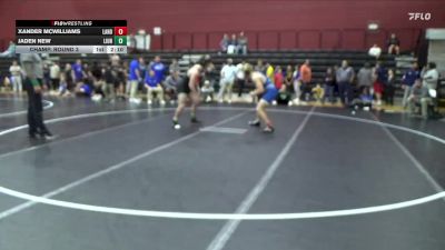 157 lbs Champ. Round 3 - Xander Mcwilliams, Lander vs Jaden New, Life University