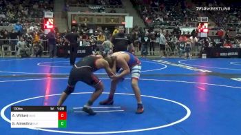 130 lbs Final - Andrew Willard, Blue Devil WC vs Samuel Almedina, Mat Assassins WC