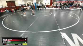 126 lbs Champ. Round 2 - Peter Axtell, Cheyenne East vs Liam Green, Thunder Basin