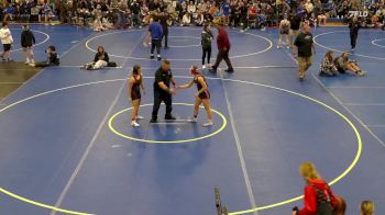 120 lbs Quarterfinal - Nevaeh Senik, Niagara Wheatfield vs Remington Marshall, Groton