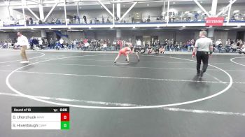 133 lbs Round Of 16 - Danny Uhorchuck, Army-West Point vs Gabe Hixenbaugh, Campbell University