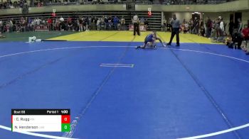 100 lbs Semifinal - Camden Rugg, Ringers vs Nathan Henderson, LAW