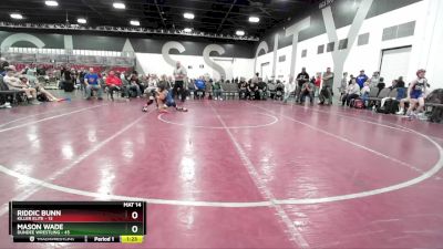 60 lbs Round 2 (8 Team) - Mason Wade, Dundee Wrestling vs Riddic Bunn, Killer Elite