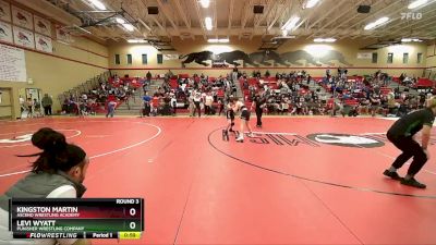 132 lbs Round 3 - Kingston Martin, Ascend Wrestling Academy vs Levi Wyatt, Punisher Wrestling Company