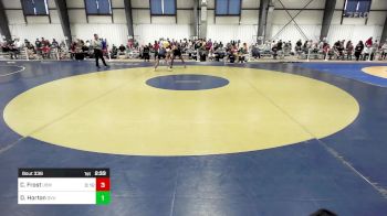 141 lbs Consi Of 16 #2 - Caden Frost, Southern Maine vs Devin Horton, Delaware Valley