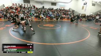 138 lbs Quarterfinal - Colson Myers, Buffalo vs Colter Fleming, Park / Sweet Grass Co