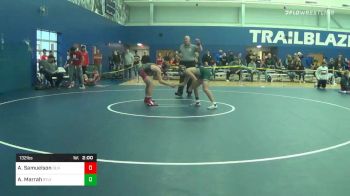 132 lbs Prelims - Alec Samuelson, Olathe North vs Austin Marrah, Staley