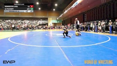 61 lbs Round Of 32 - Remington Akel, Florida Scorpions vs AJ Puckett, Alpha Elite