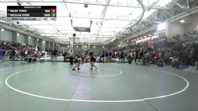 120 lbs Consi Of 8 #1 - Miles Yorio, RHAM vs Nicolas Vives, Trumbull