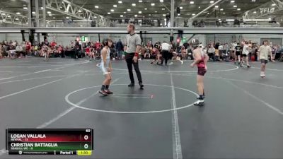 60 lbs Round 2 (4 Team) - Logan Vallala, Revival vs Christian Battaglia, Seagull WC