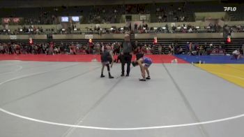 80 lbs Cons. Round 3 - Jarek Johnson, BGC vs Maverick Miner, Westfield Razorbacks Wrestling
