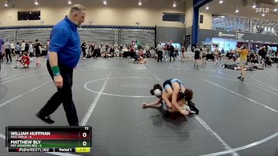 72 lbs Round 6 (8 Team) - William Huffman, Full Circle vs Matthew Bly, Mat Assassins Red