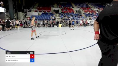 138 lbs Cons 64 #1 - Wyatt Burns, MI vs Kobe Cunanan, WA