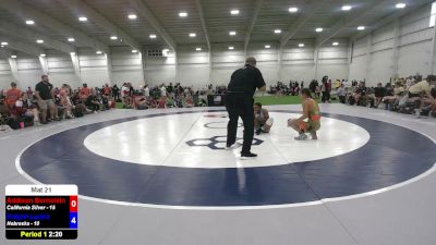 130 lbs Addison Bernstein, California Silver vs Kalynn Lyons, Nebraska