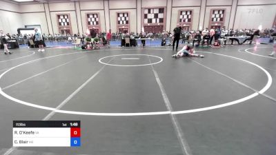 113 lbs Consi Of 16 #1 - Ryan O'Keefe, Va vs Cooper Blair, Me