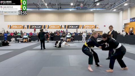 Sara Bustillo vs Isla Brooks 2026 PBJJF Pan American Jiu-Jitsu Championships