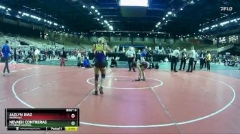 115 lbs Quarterfinal - Nevaeh Contreras, Ft Pierce Central vs Jazlyn Diaz, Riverdale
