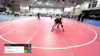 160 lbs Rr Rnd 3 - Murphy Menke, Team Carnage vs Bryce Coesfield, Iron Horse Gray